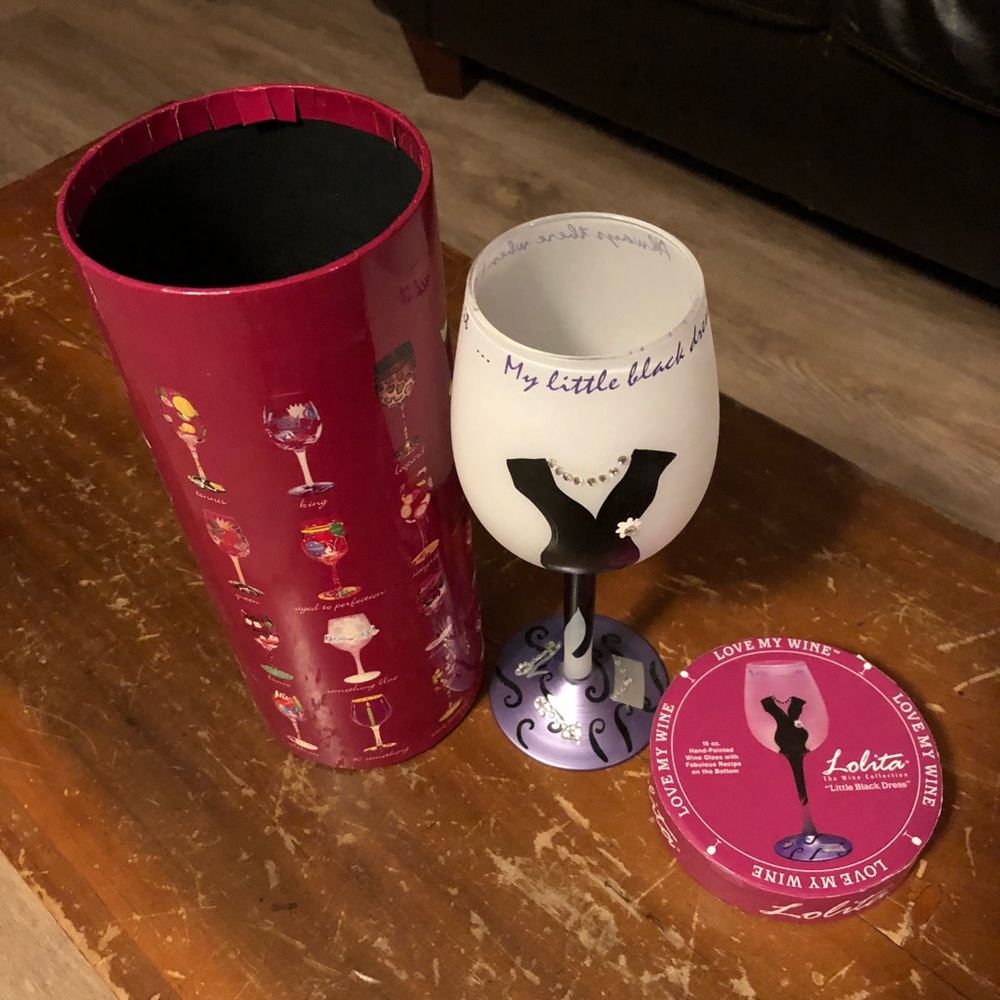 Whimsical Wine Glass